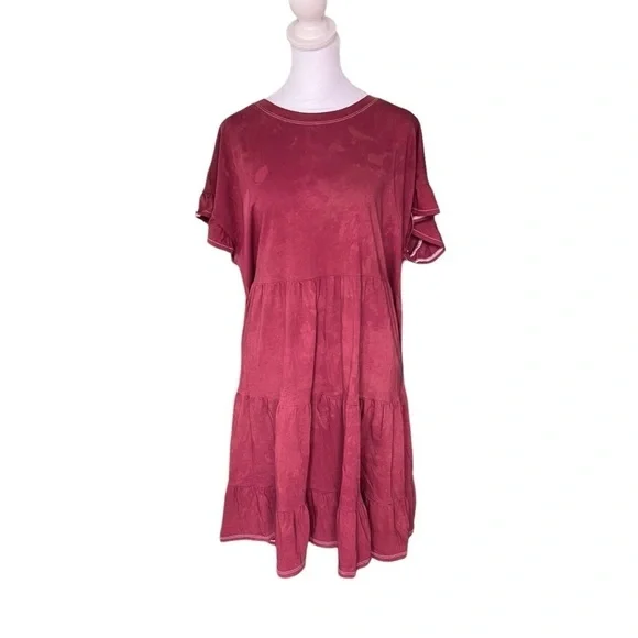 black sports jersey dress Monroe Travel Jersey Dress